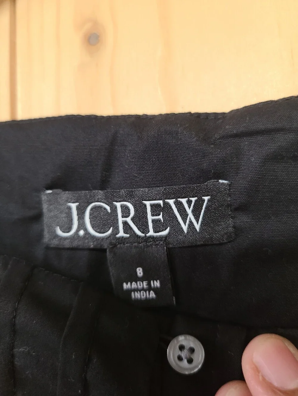 J. Crew Black Pintuck Sleeveless Button-Front Blouse